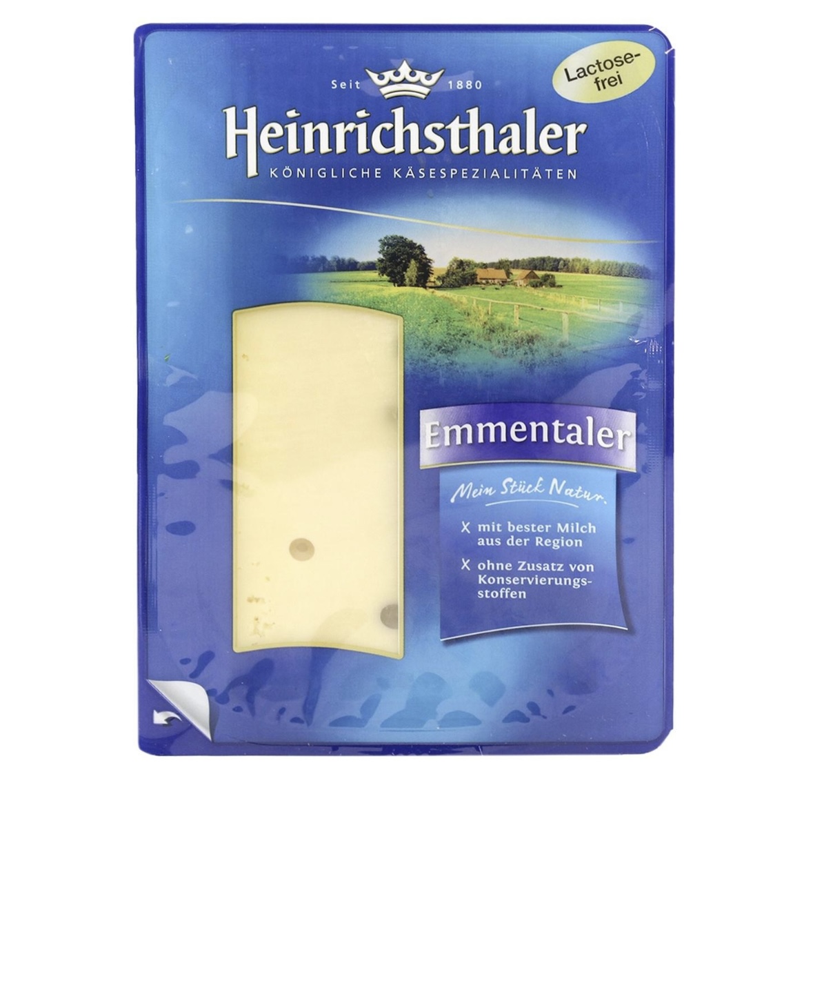 Screenshot Сир нарізаний Heinrichsthaler Emmentaler 45% без лактози 200 г - Зображення 1