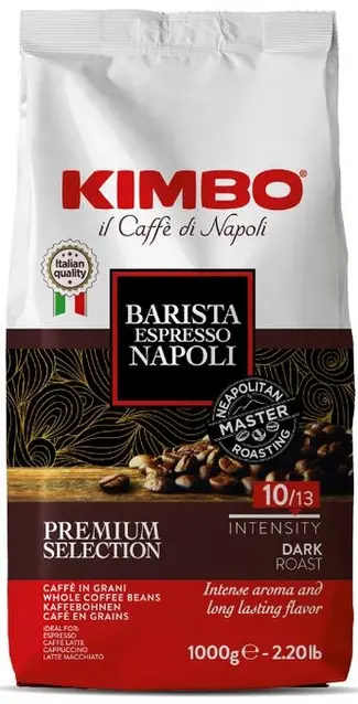 abttzo0esv.jpg Кава в зернах Kimbo Barista Espresso Napoli 100% Arabica 1 кг — изображение 1