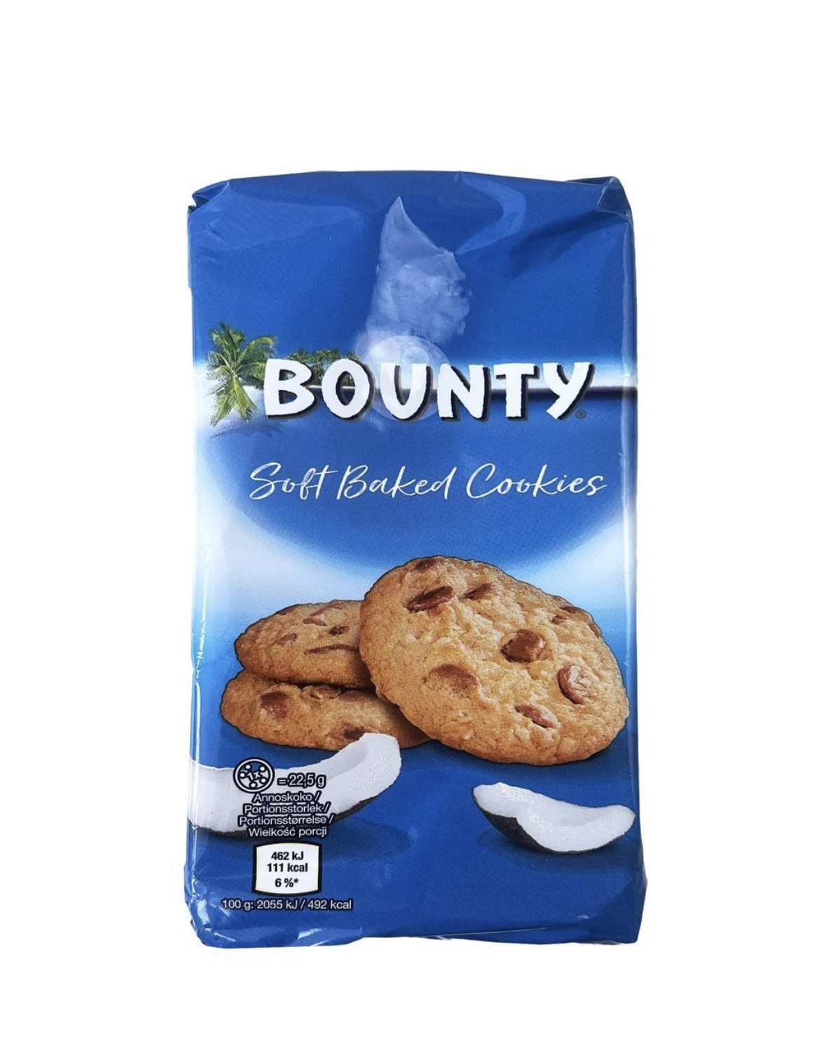 cbdfmiagcv.jpeg Печиво Bounty Soft Cookies 180 г — изображение 1