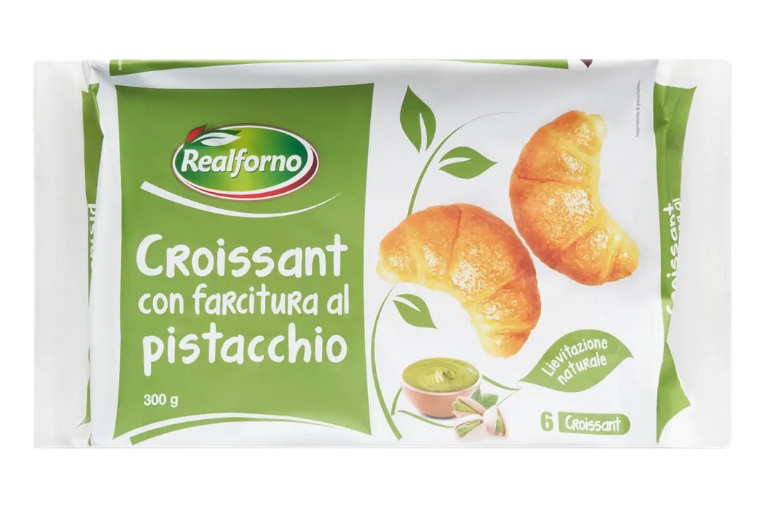 dyhfsybwoe.jpg Круасани Realforno з фісташковим кремом 300 г - Зображення 1