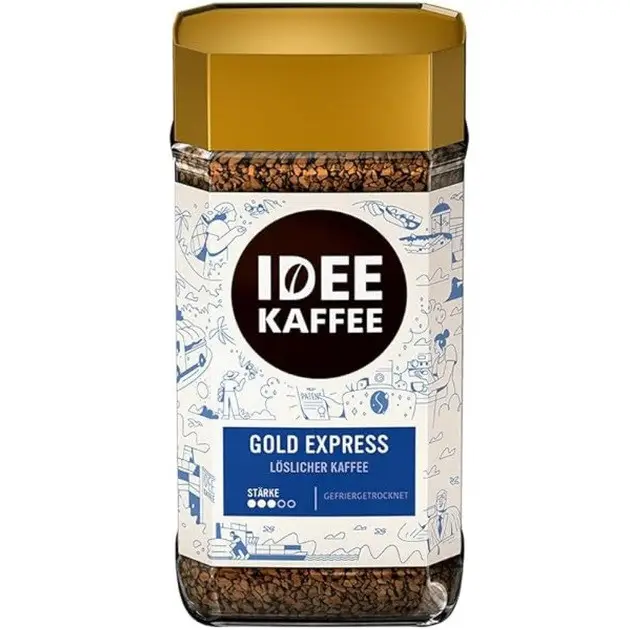 ppf1e408xy.jpeg Кава розчинна Idee Gold Express 100 г - Зображення 1