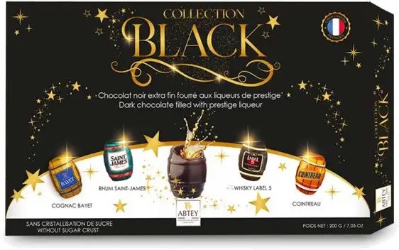 xjv3x7m49c.jpg Шоколадні цукерки ABTEY Box Collection Black чорні 200 г - Зображення 1