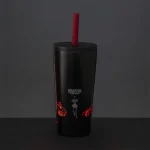 Термос Stranger Things Дивні Дива 600 мл світиться в темряві (з трубочкою) — изображение 3