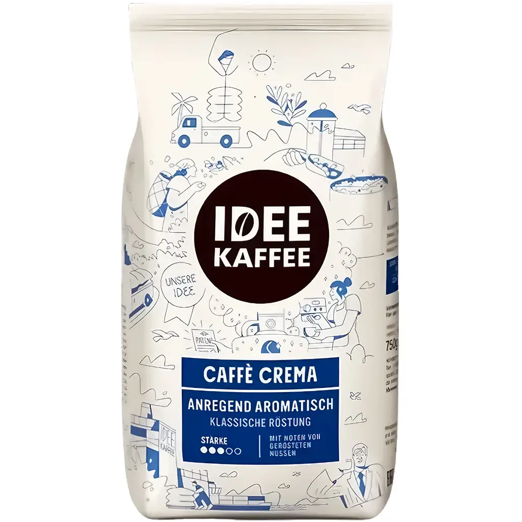 03jylhbhzb.jpg Кава в зернах Idee Caffe Crema 1кг — изображение 1