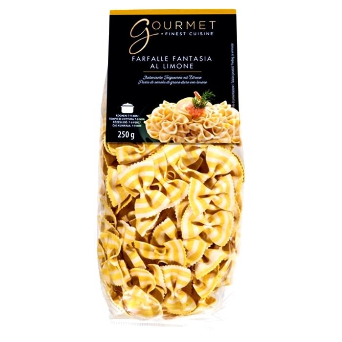 0gsa8npasc.jpg Макарони Gourmet Farfalle al Limone 250 г - Зображення 1