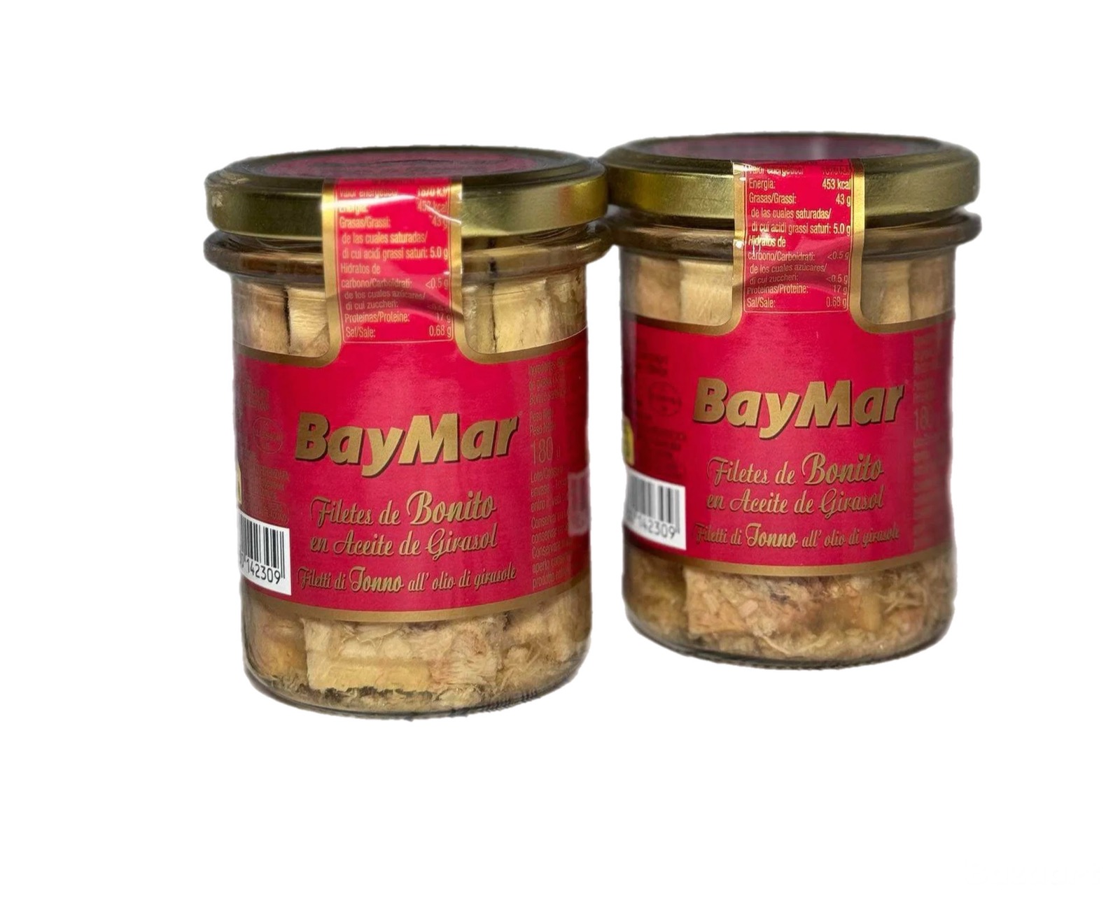 0hzmxhil40.jpeg Філе смугастого тунця BayMar в соняшниковій олії 180/120 г - Зображення 1