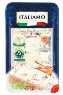 1pvtn9tw78.png Сир горгонзола italiamo Picante пікантна 200 г - Зображення 1