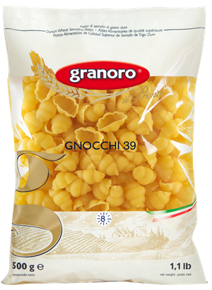 25wktx7wmr.png Макарони Granoro Gnocci №39 500 г - Зображення 1