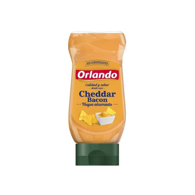 2u8bsmvip8.jpg Соус Orlando Cheddar Bacon чеддер-бекон 235 мл — изображение 1