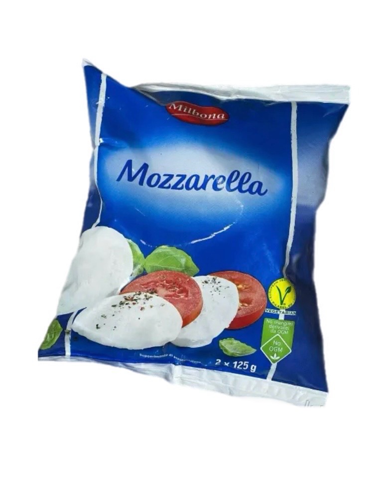 2wlkoy15vd.jpeg Сир Milbona Mozzarella Mоцарелла multipack 250 г — изображение 1