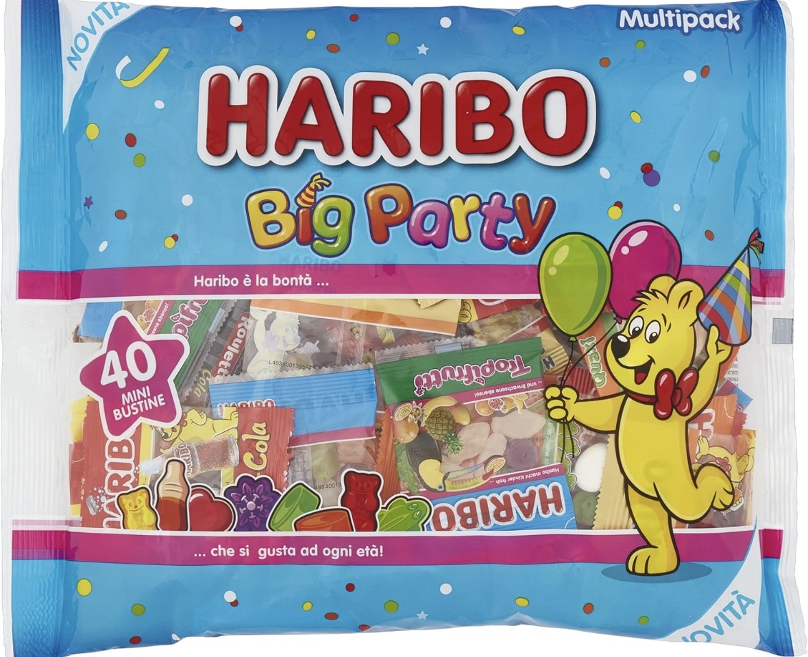 3ax28d70h2.jpeg Желейки Haribo Minis Fest im Nest 500 г 18 мініс - Зображення 1