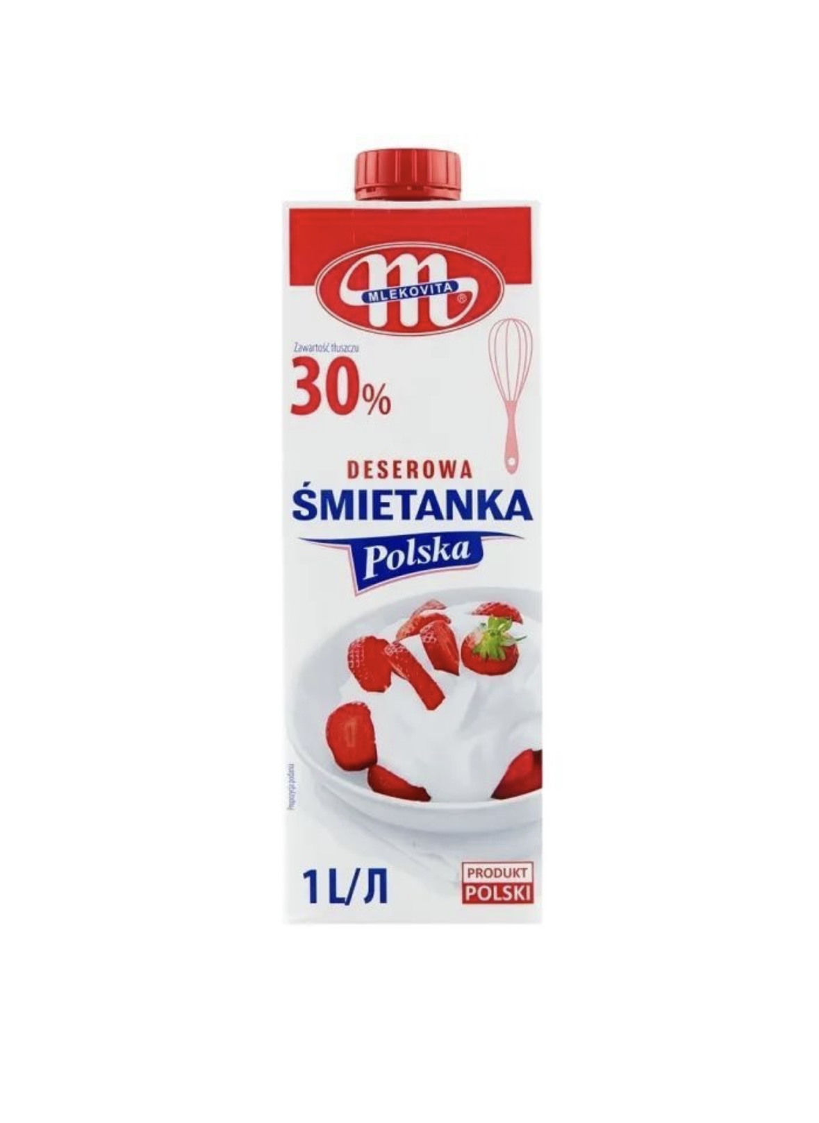 3qquy2s75q.jpeg Вершки Mlekovita 30% 1 л - Зображення 1