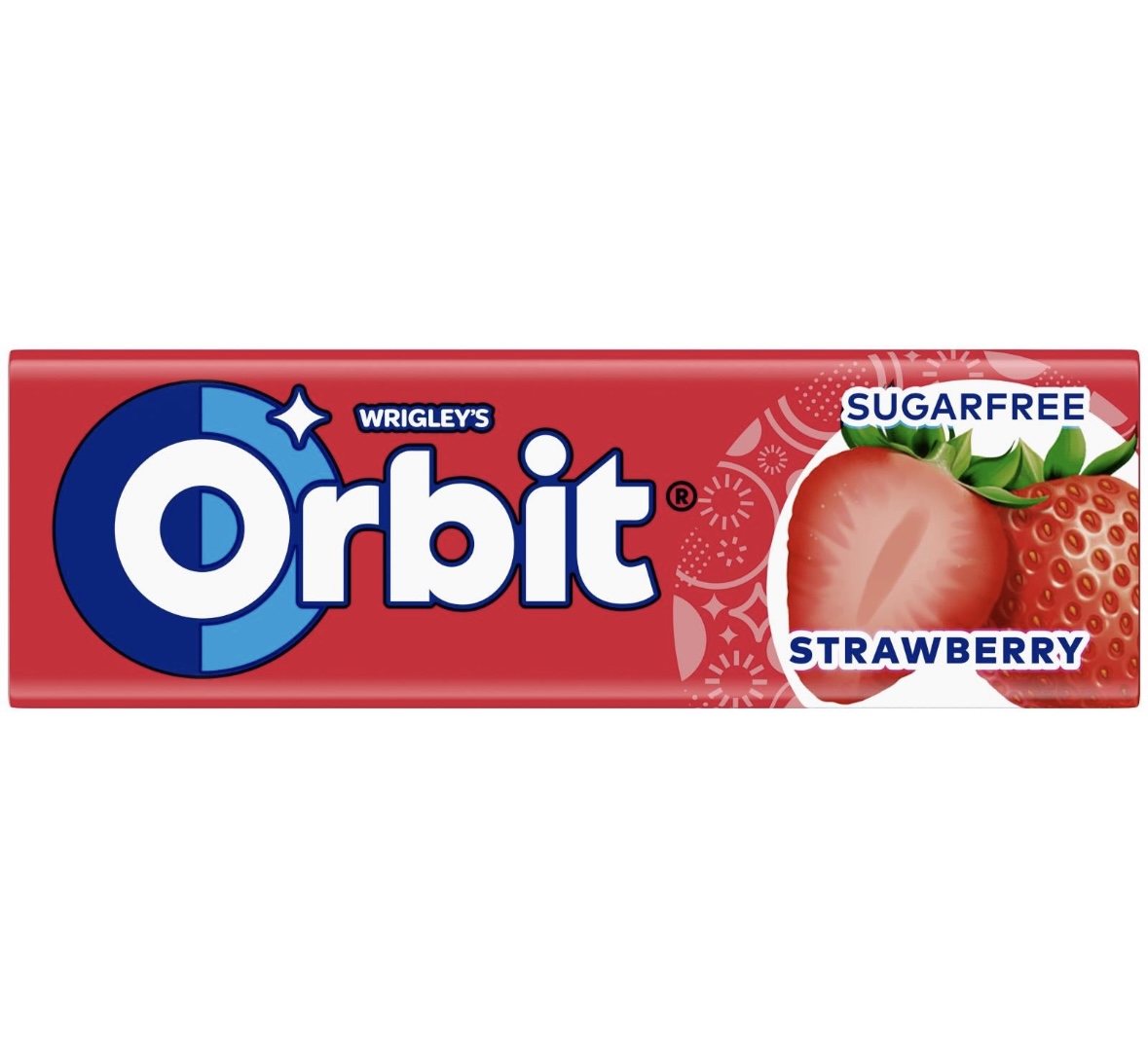 4gye2xd5kr.jpeg Жуйки Wrigleys Orbit Strawberry смак полуниці 14 г — изображение 1