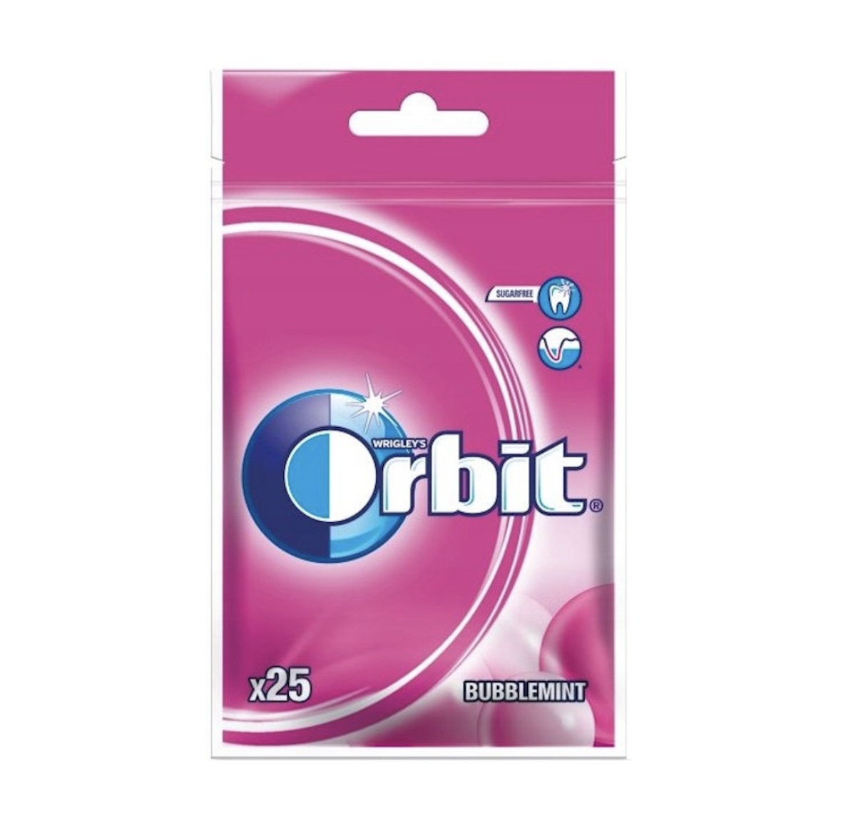 4ynvp5vigo.jpeg Жуйки Orbit Watermelon зі смаком кавуна 58 г 42 шт. — изображение 1
