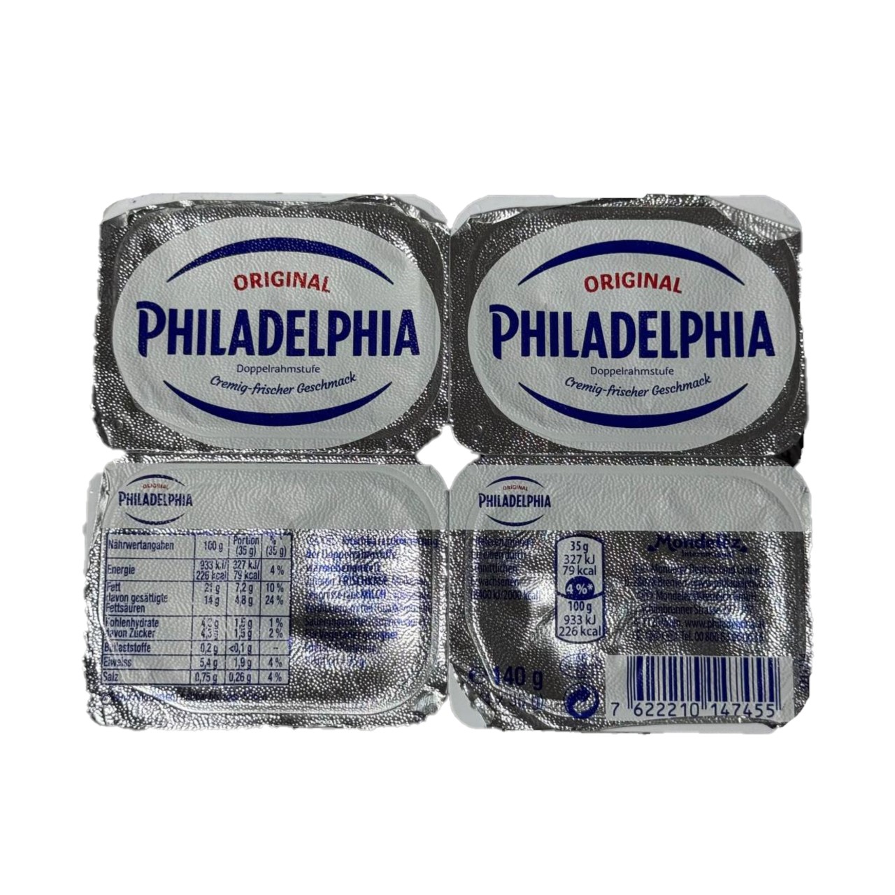 55u4fiqacb.jpg Сир Philadelphia Філадельфія Original оригінальна 4*35 г - Зображення 1