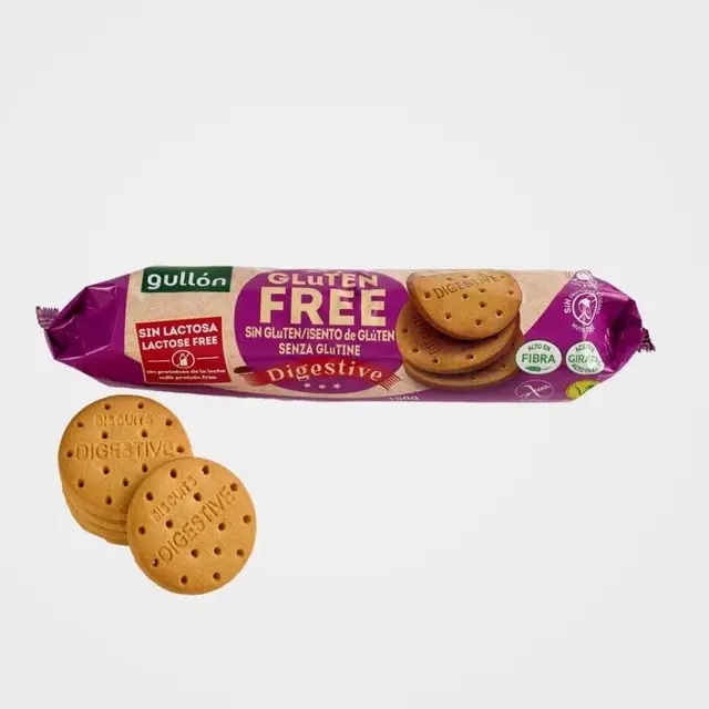 5ctzghgcz7.jpg Печиво Gullon Digestive Senza Gluten без глютену 150 г - Зображення 1