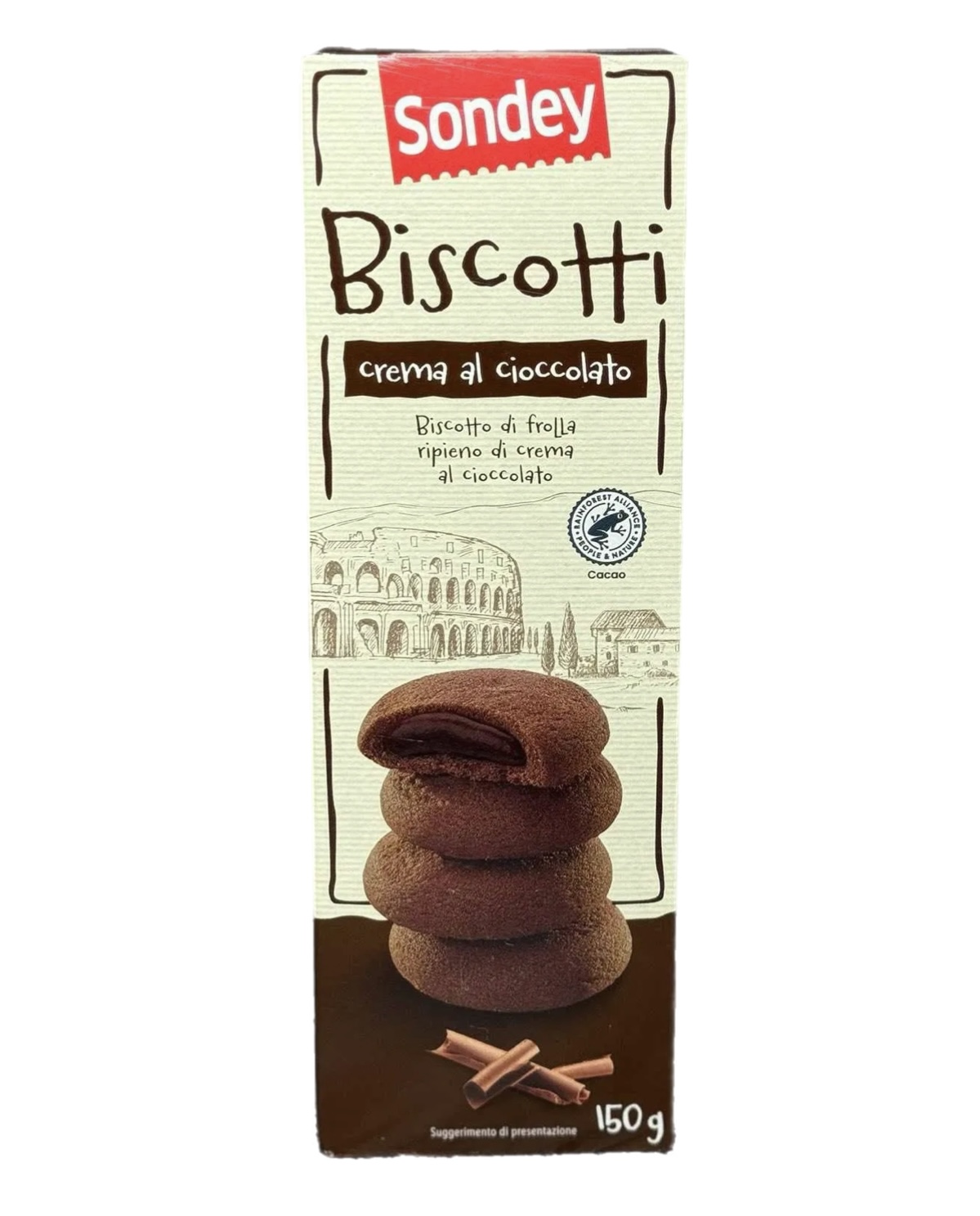 6klv18a194.jpeg Печиво Sondey з шоколадним кремом 150 г — изображение 1