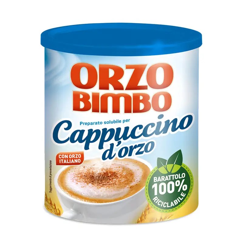 6m3si1aq69.jpg Кава ячмінна Orzo Bimbo Cappuccino 150 г - Зображення 1