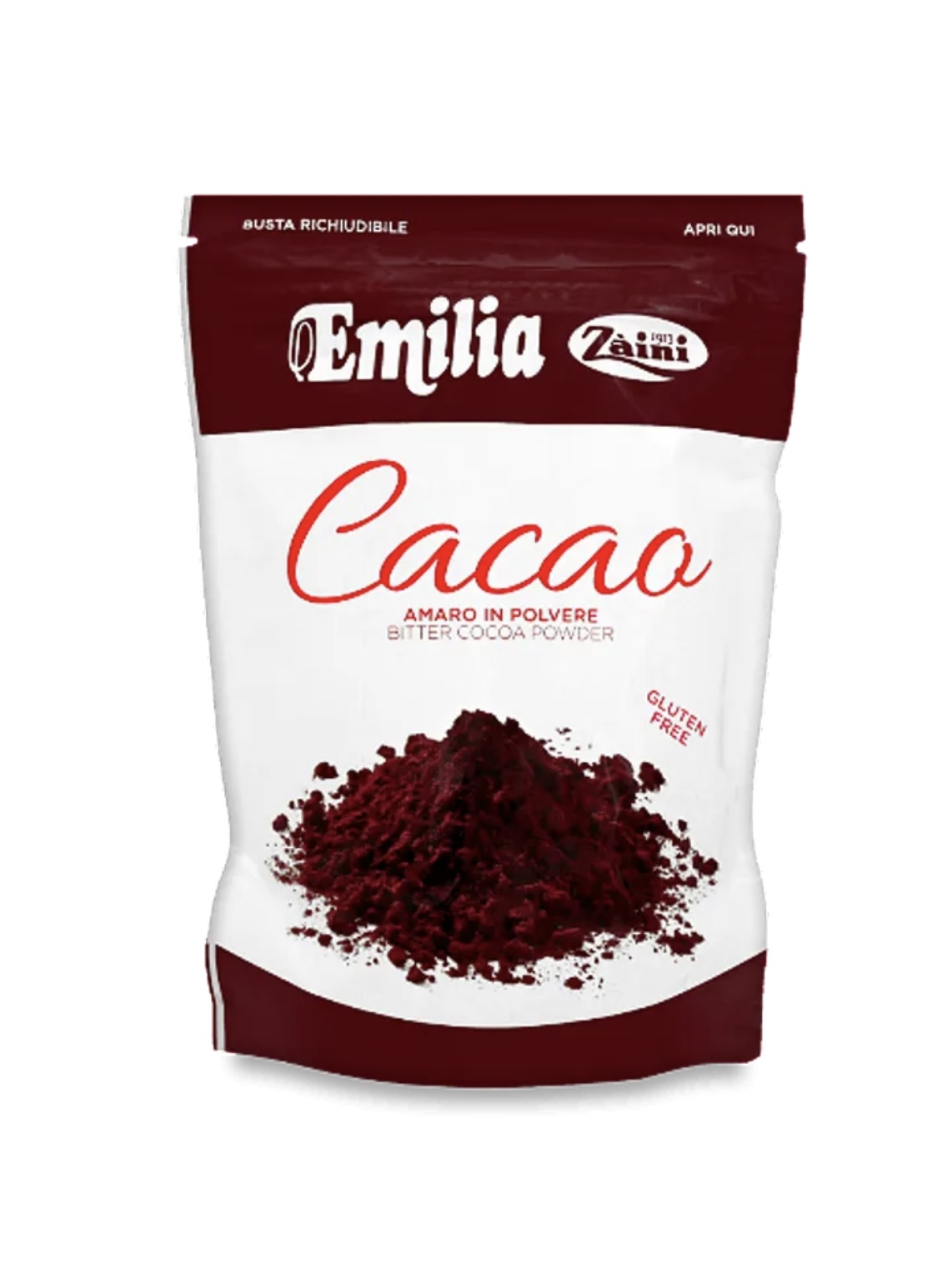 8l0hbzt3b5.jpeg Какао Zaini Emilia 1 кг Без глютену - Зображення 1