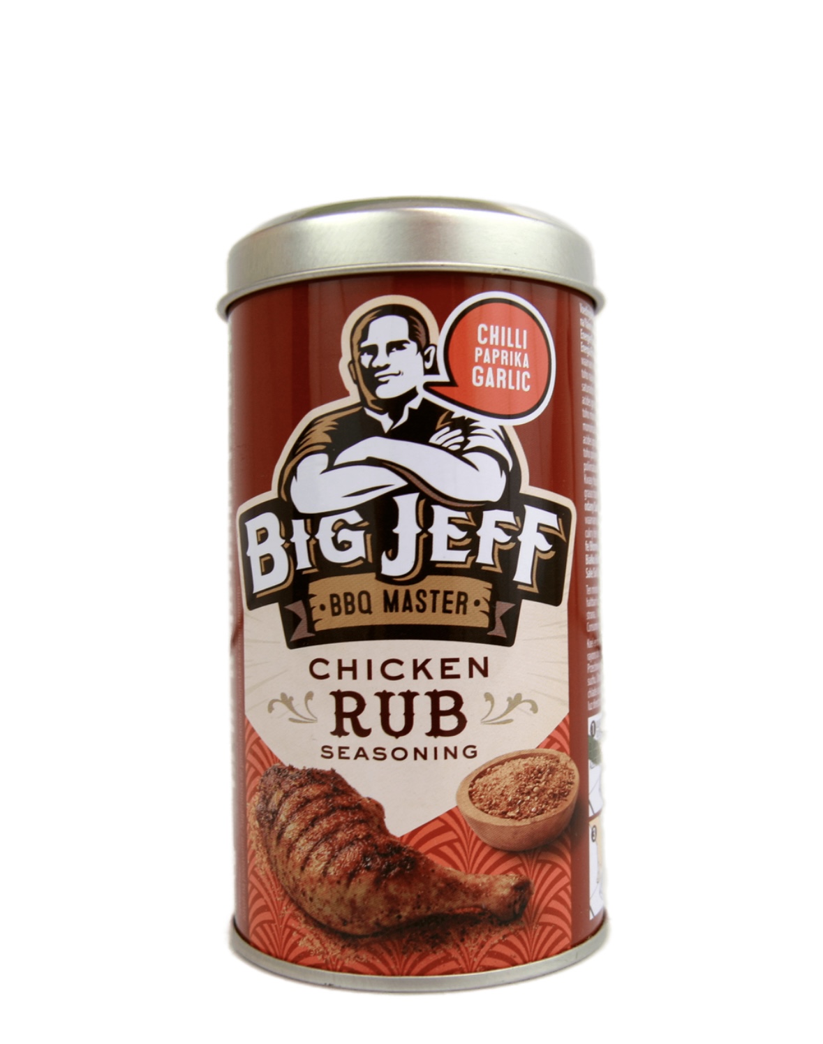 904y58lsfq.jpeg Приправа до м'яса Big Jeff Chiken rub до курки 100 г - Зображення 1