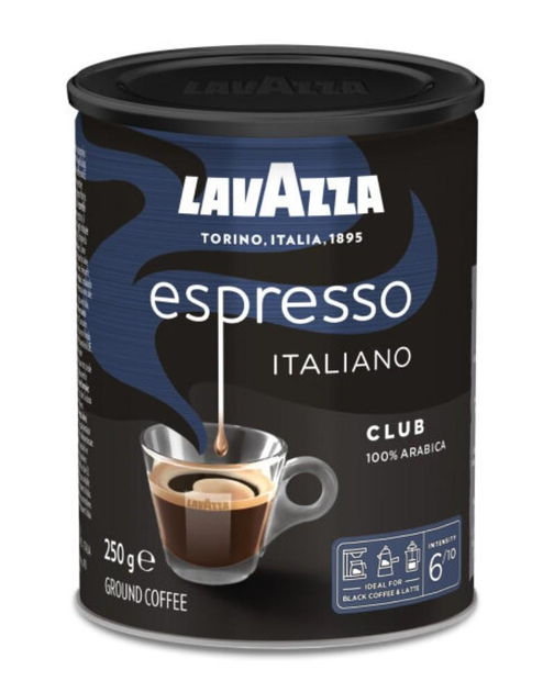 9anrwr23xz.jpeg Кава мелена Lavazza Espresso Italiano Club ж/б 250 г - Зображення 1