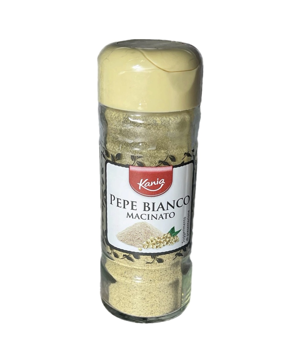 albt0cz8fs.jpeg Приправа Kania pepe bianco білий перець, мелений 50 г - Зображення 1