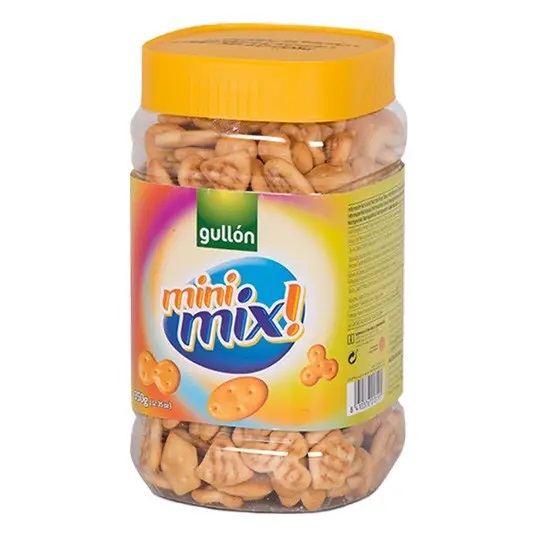 fu3rbrx5yg.jpg Печиво Gullon mini Mix міні різні форми 350 г — изображение 1