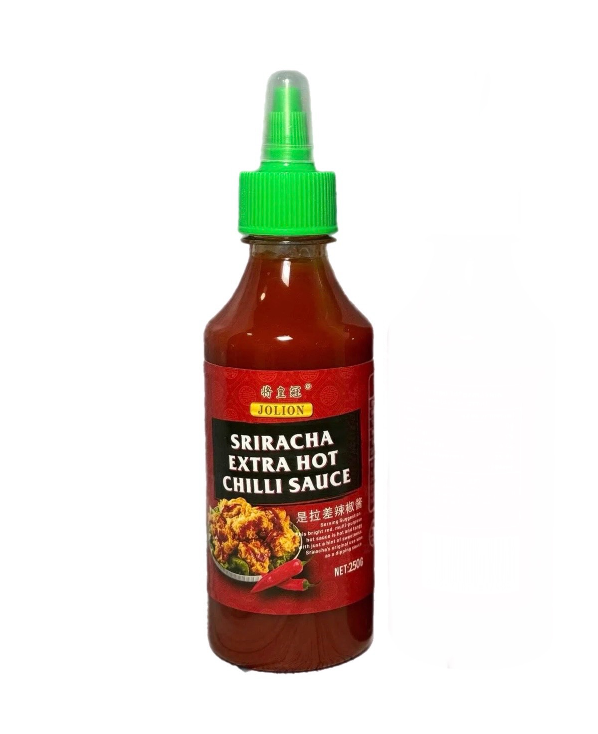 gj65fopwt8.jpeg Соус Sriracha Jolino 250 г — изображение 1