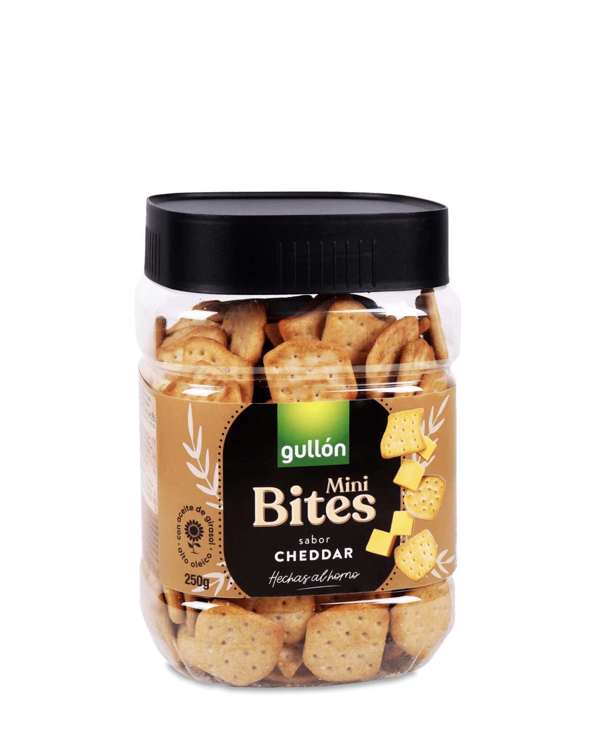 gouz0gwk1d.jpeg Крекер Gullon Dibus mini Bites Chedar 250 г - Зображення 1