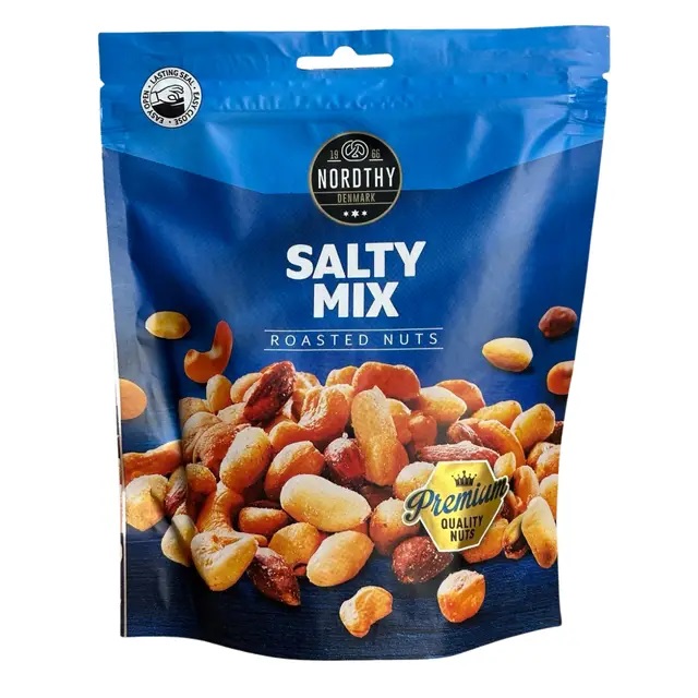 h6rcmiyugk.jpg Горіхи Nordthy Premium Salty Mix солений мікс 150 г - Зображення 1