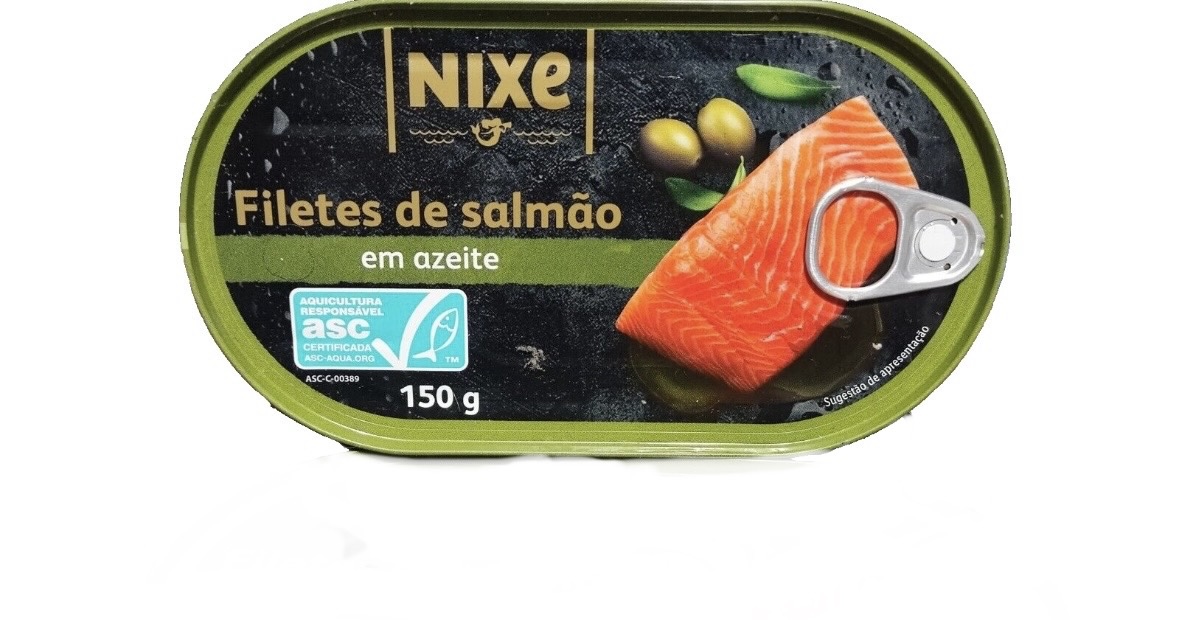 hmmtl1uuv4.jpeg Філе лосося Nixe в оливковій олії 150 г - Зображення 1