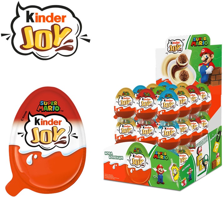 j15f2mndd0.jpg Шоколадне яйце Kinder Surprise Joy Super Mario 20 г — изображение 1