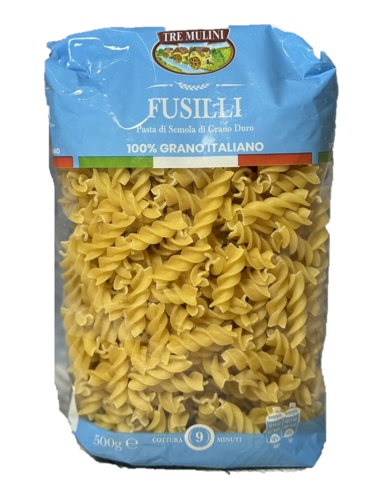j1wq2gh4vp.jpg Макарони Tre mulini Fusilli 500 г - Зображення 1