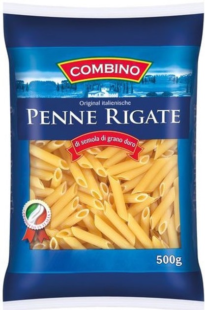 ka204bhlv3.jpg Макарони Combino Mezze Penne Rigate №70 500 г - Зображення 1