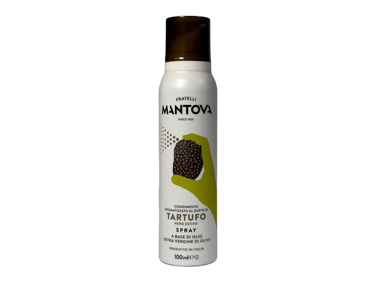km36deycxb.jpg Олія спрей Mantova Tartufo оливкова з трюфелем 100 мл - Зображення 1