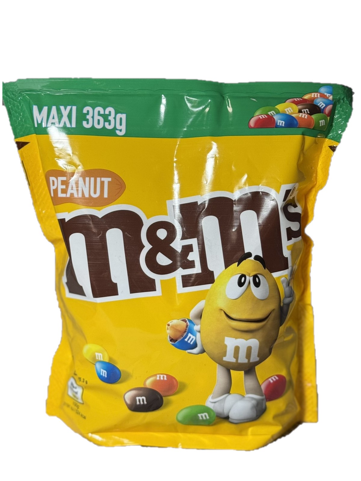 l6jbqzul1o.jpg Шоколадні драже M&Ms Peanut з арахісом 363 г - Зображення 1