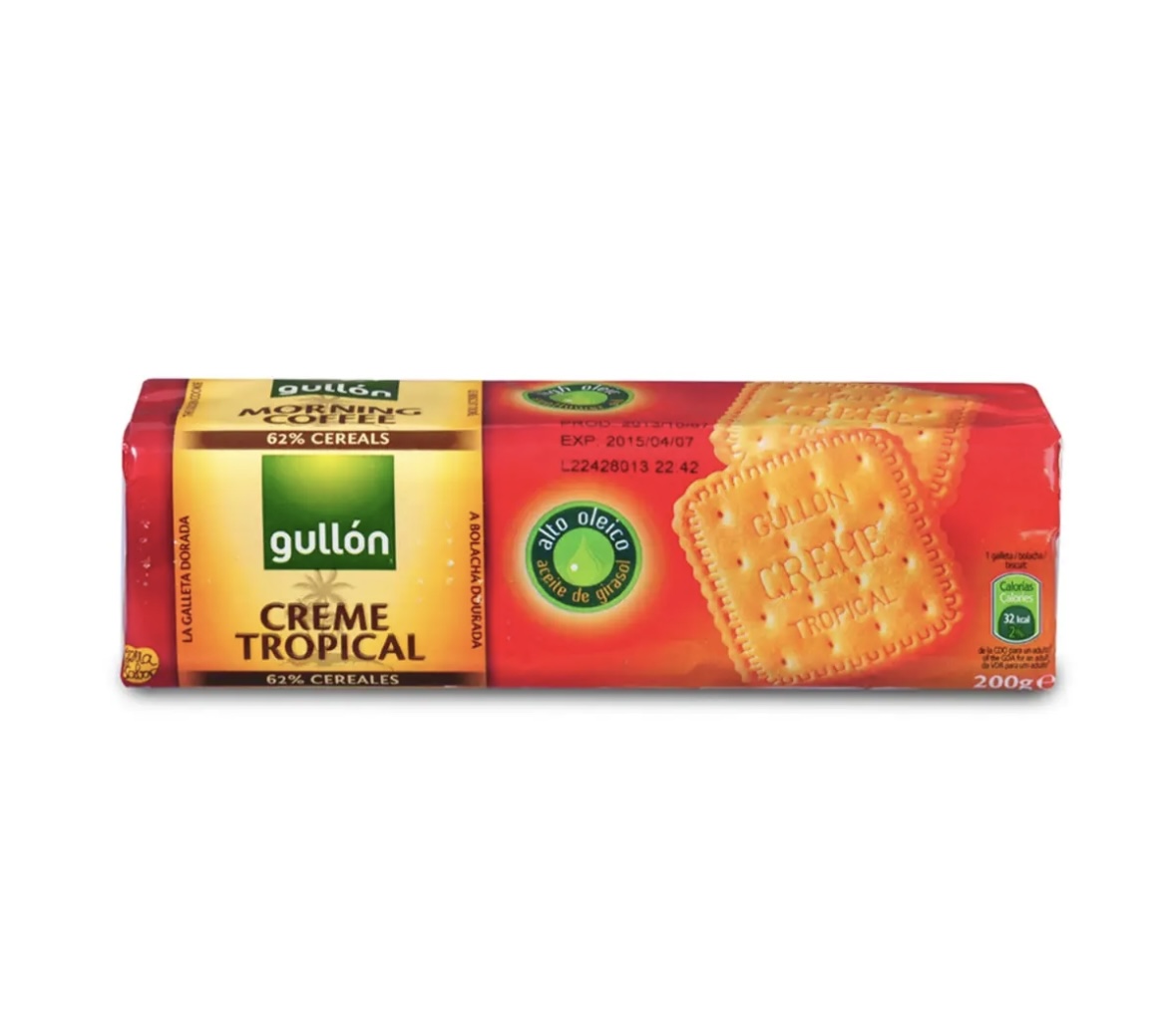 l9ohh1gxzv.jpeg Печиво Gullon Creme Tropical вершкове 200 г — изображение 1