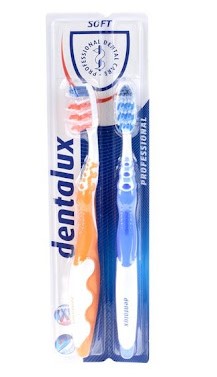 lawqk5iall.jpg Зубна щітка DentaLux Soft - Зображення 1