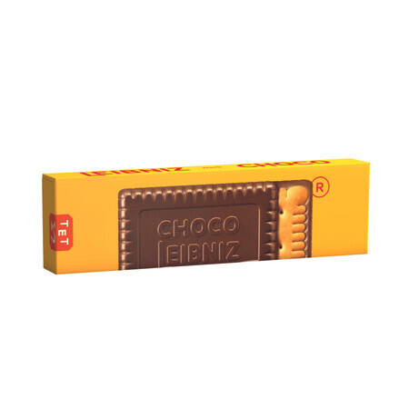 lbqy3agthx.jpeg Печиво Leibniz EdelHerb з чорним шоколодом веганське 125 г - Зображення 1