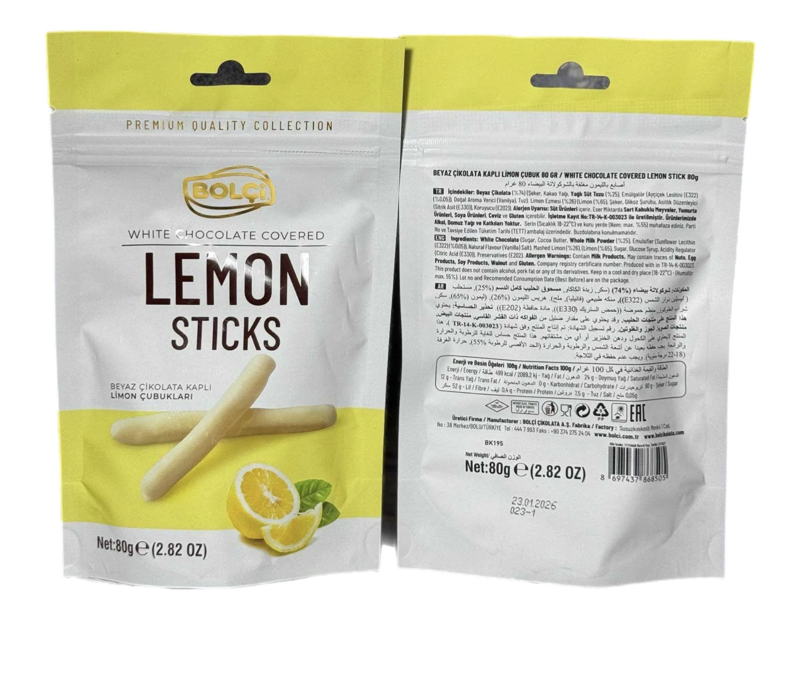 ldxnx3oasd.jpeg Шоколадні цукерки Bolci Sticks з лимоном 80 г — изображение 1