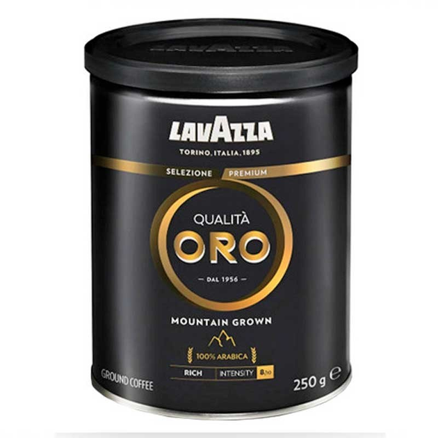 m9wp95nuwm.jpeg Кава мелена Lavazza Qualita Oro Mountain Grown ж/б 250 г - Зображення 1