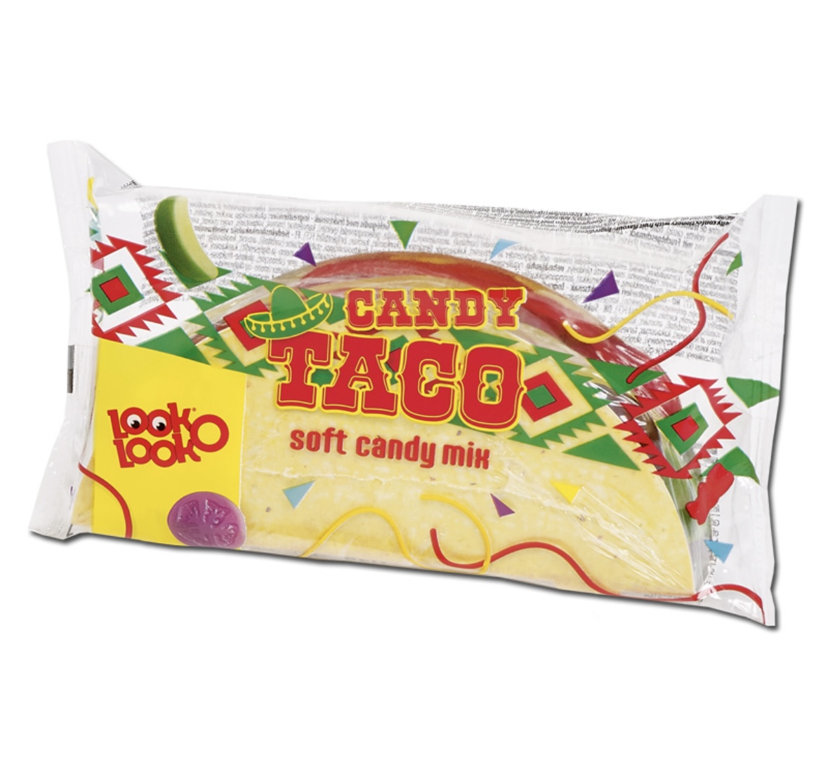 mg2pdtgr64.jpeg Мармелад Look Candy Taco 115 г - Зображення 1