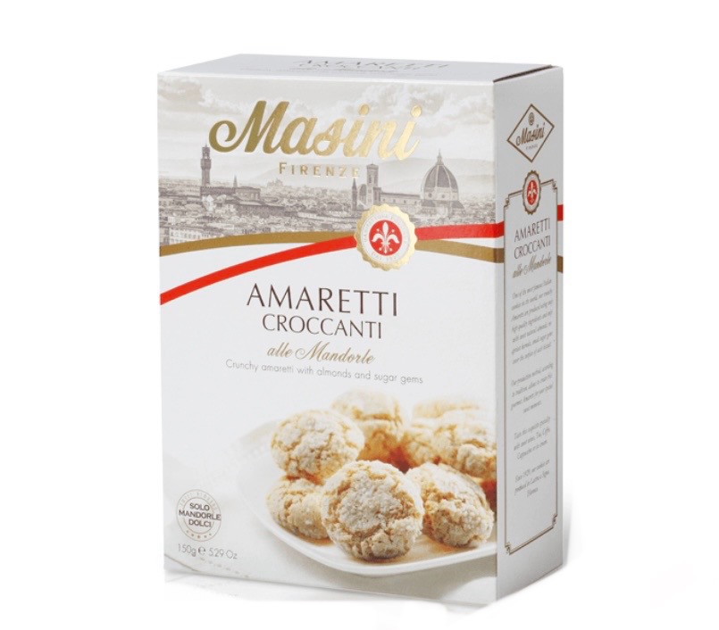 n3kwx6wpdy.jpeg Печиво Masini Amaretti Croccanti alle mandorle з мигдалем 150 г - Зображення 1