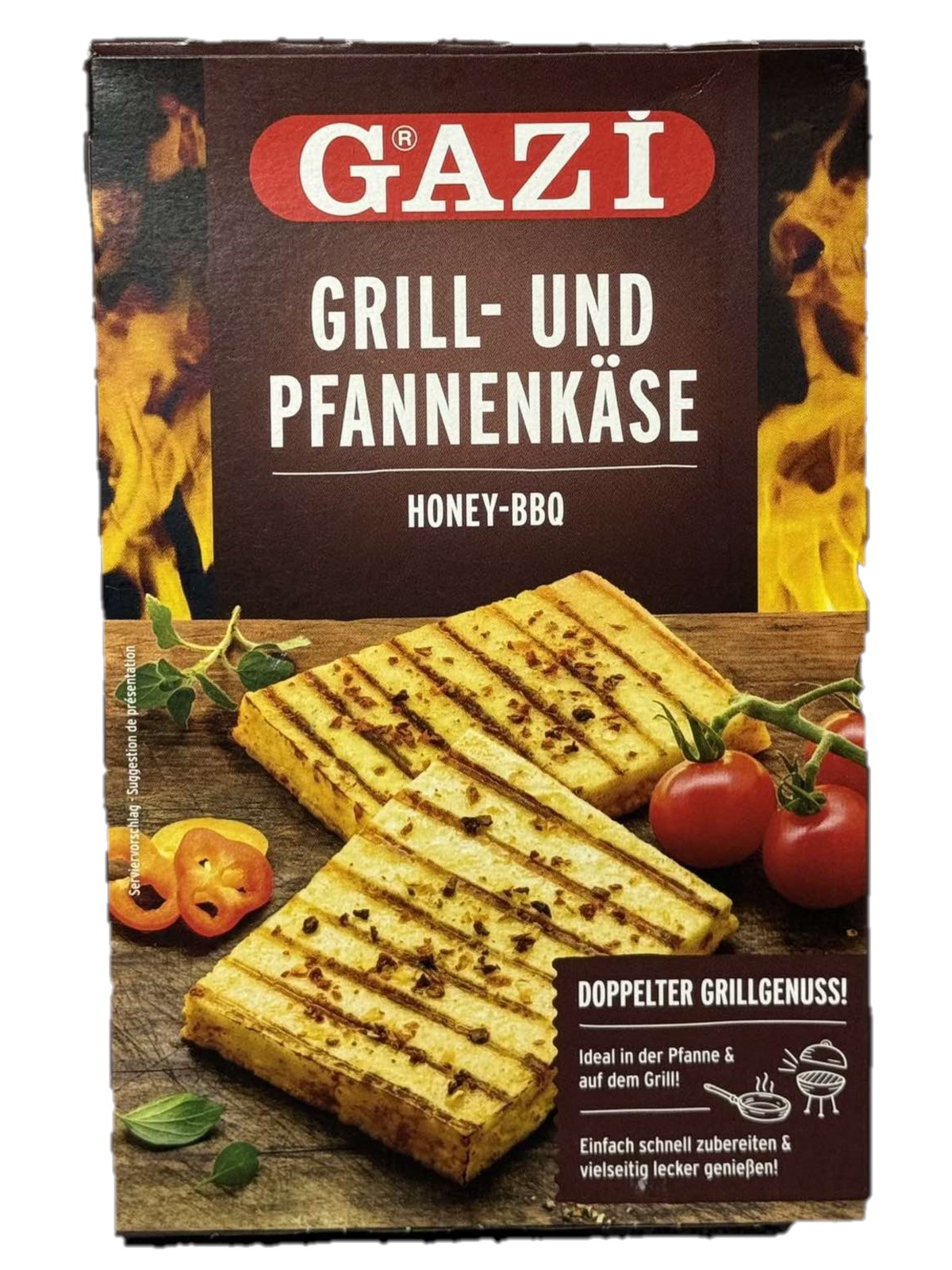osdgd2wc4t.jpg Сир на гриль Gazi Honey- BBQ в меді 200 г - Зображення 1