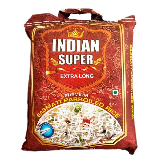 plec5bx9ay.png Рис Indian Super Extra Long Basmati Басматі мішечок 1 кг - Зображення 1