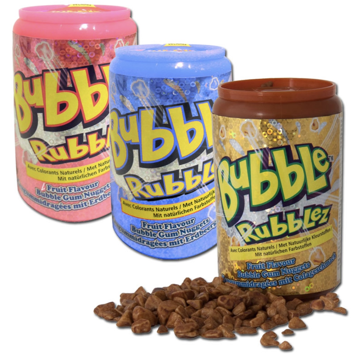 q3w7vxabmm.jpeg Жуйки Bubble Rubblez в асортименті 60 г - Зображення 1