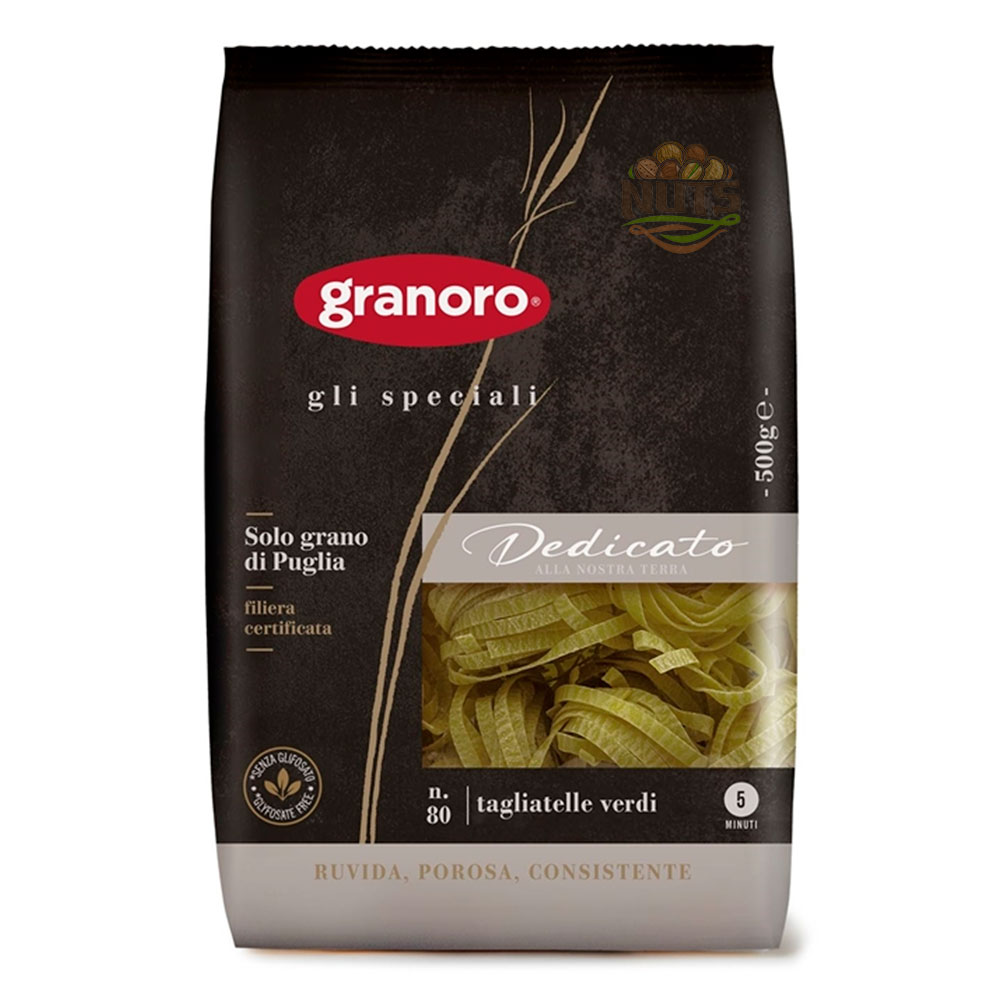 q55smqyhfp.jpg Макарони Granoro Delicato Tagliatelle Berdi №80 з шпинатом 500 г — изображение 1