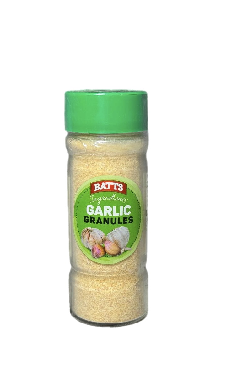 te38993bqq.jpeg Приправа Batts Garlic часник мелений 64 г - Зображення 1