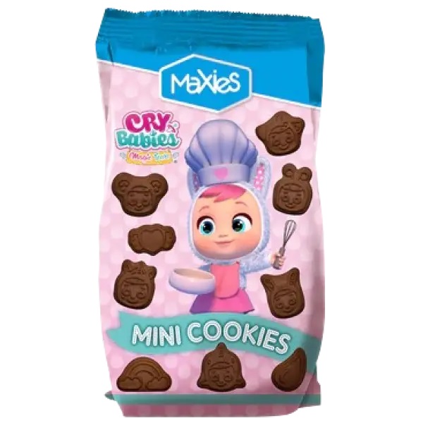 thl6q9ffyw.jpg Печиво Maxies Край Бебіс Mini Cookies Cry Babies 100 г - Зображення 1