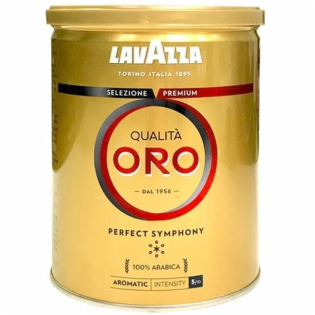 u6trioblje.jpeg Кава мелена Lavazza Qualita Oro ж/б 250 г - Зображення 1